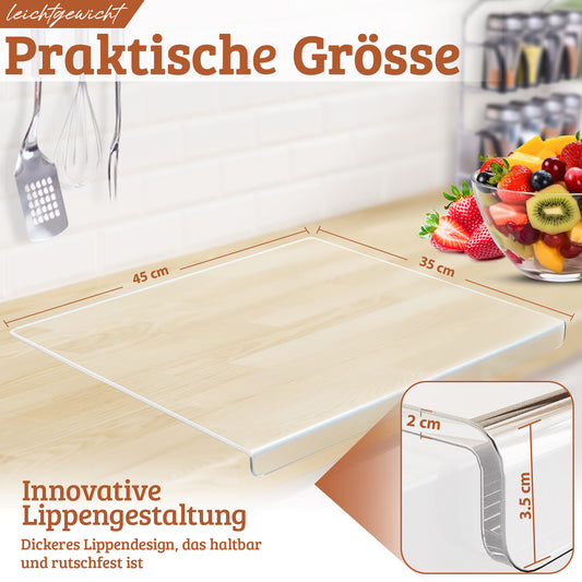 Roxlin Acryl Schneidebrett in praktischer Größe für die Küche