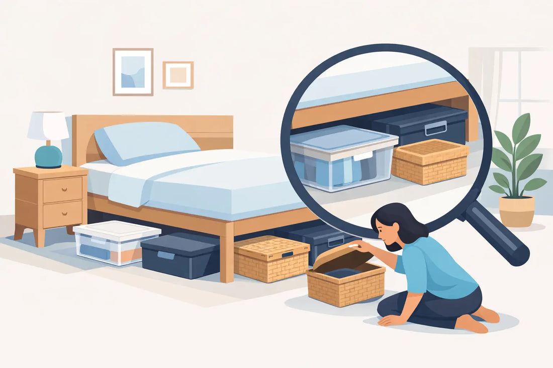 Welche Boxen passen unters Bett? So finden Sie sie