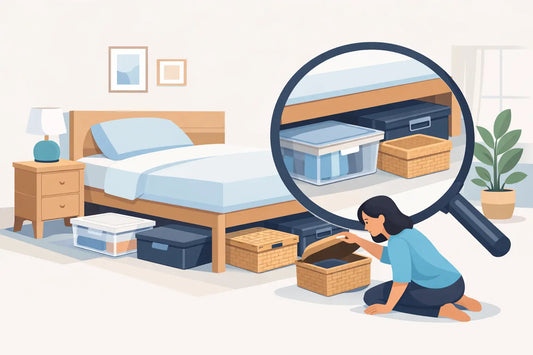 Welche Boxen passen unters Bett? So finden Sie sie