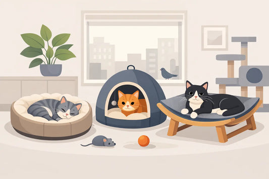 Welches Katzenbett für Wohnungskatzen passt?
