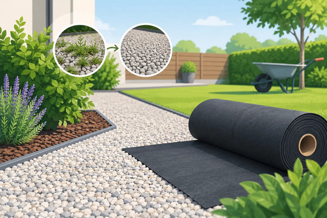 Kiesbinder kaufen für saubere Gartenflächen