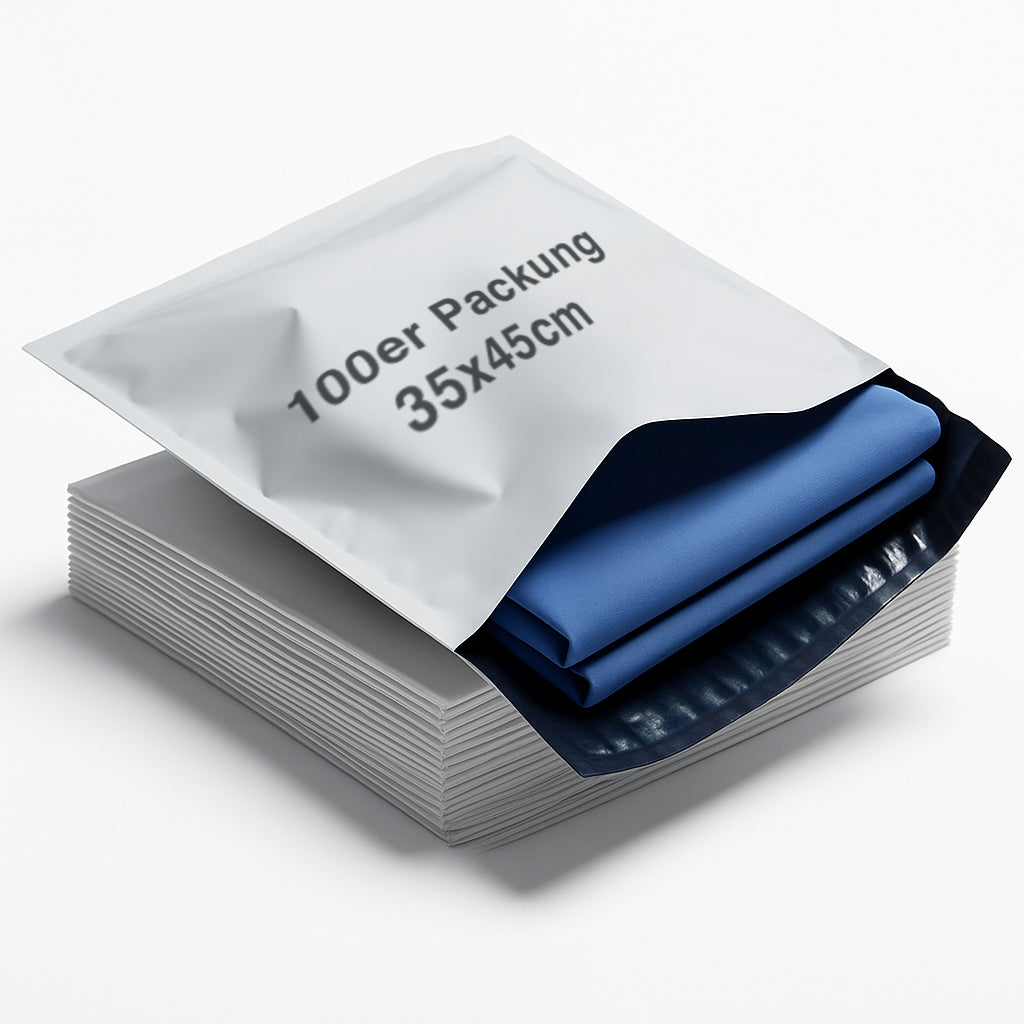 Roxlin Versandbeutel Wasserdicht & Reißfest – Blickdichte Versandtaschen mit Selbstklebung