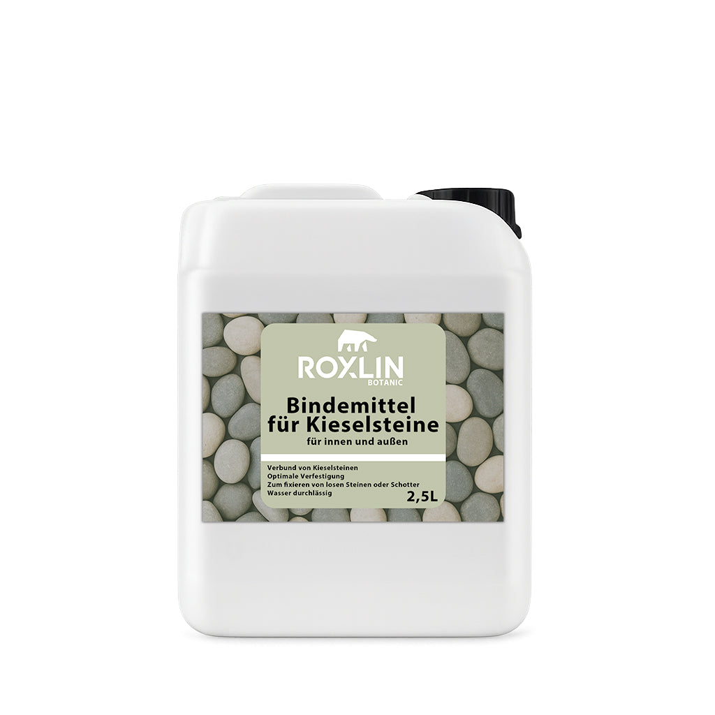 Roxlin Botanic Kiesbinder – Kiesverfestiger & Bindemittel für Kies/Schotter