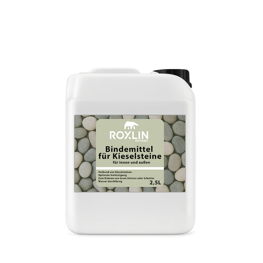 Roxlin Botanic Kiesbinder – Kiesverfestiger & Bindemittel für Kies/Schotter