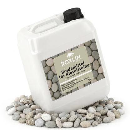 Roxlin Botanic Kiesbinder – Kiesverfestiger & Bindemittel für Kies/Schotter