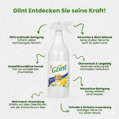 Glint Kräuterreiniger Spray – Veganer Allzweckreiniger