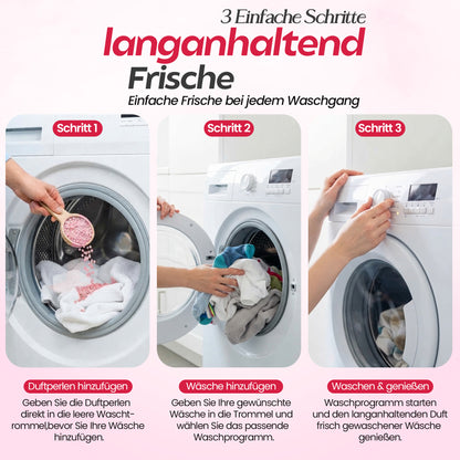 Roxlin Wäscheparfüm Duftperlen 2,5 L – 180 Wäschen – 2 Duftvarianten