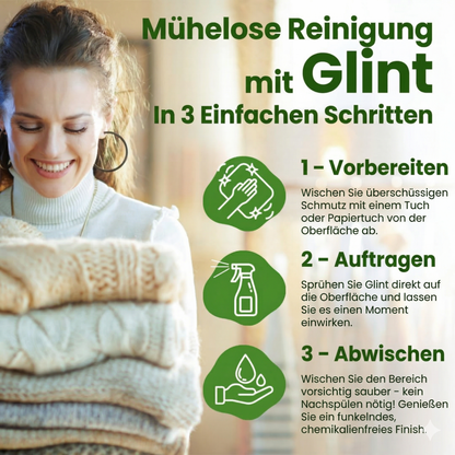 Glint Kräuterreiniger Spray – Veganer Allzweckreiniger