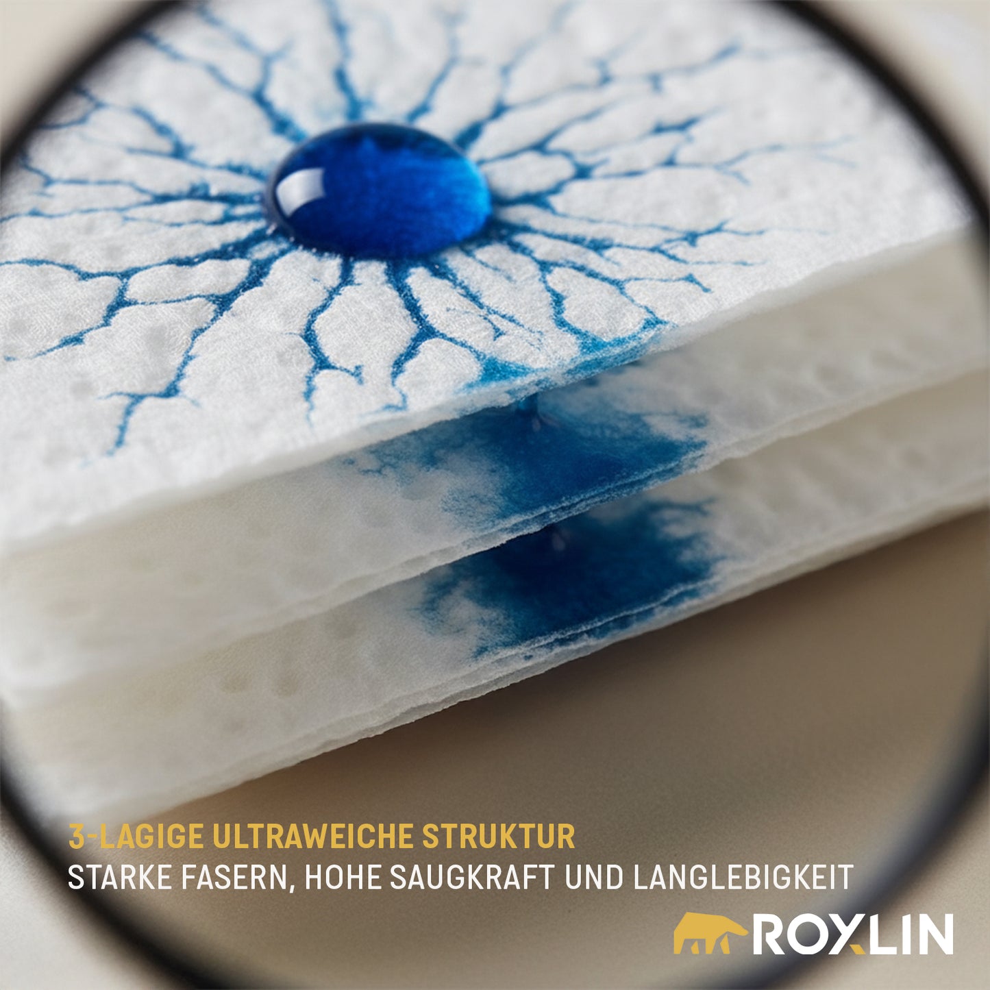 Toilettenpapier Premium Toilettenpapier 3-lagig – Ultraweich & Hautfreundlich