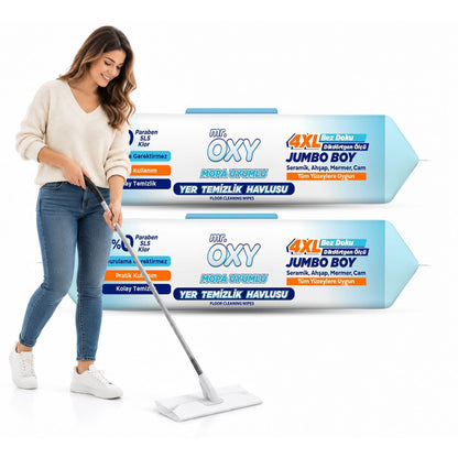 Mr. OXY 4XL Bodenwischtücher 50 Stück – für Wischmopps