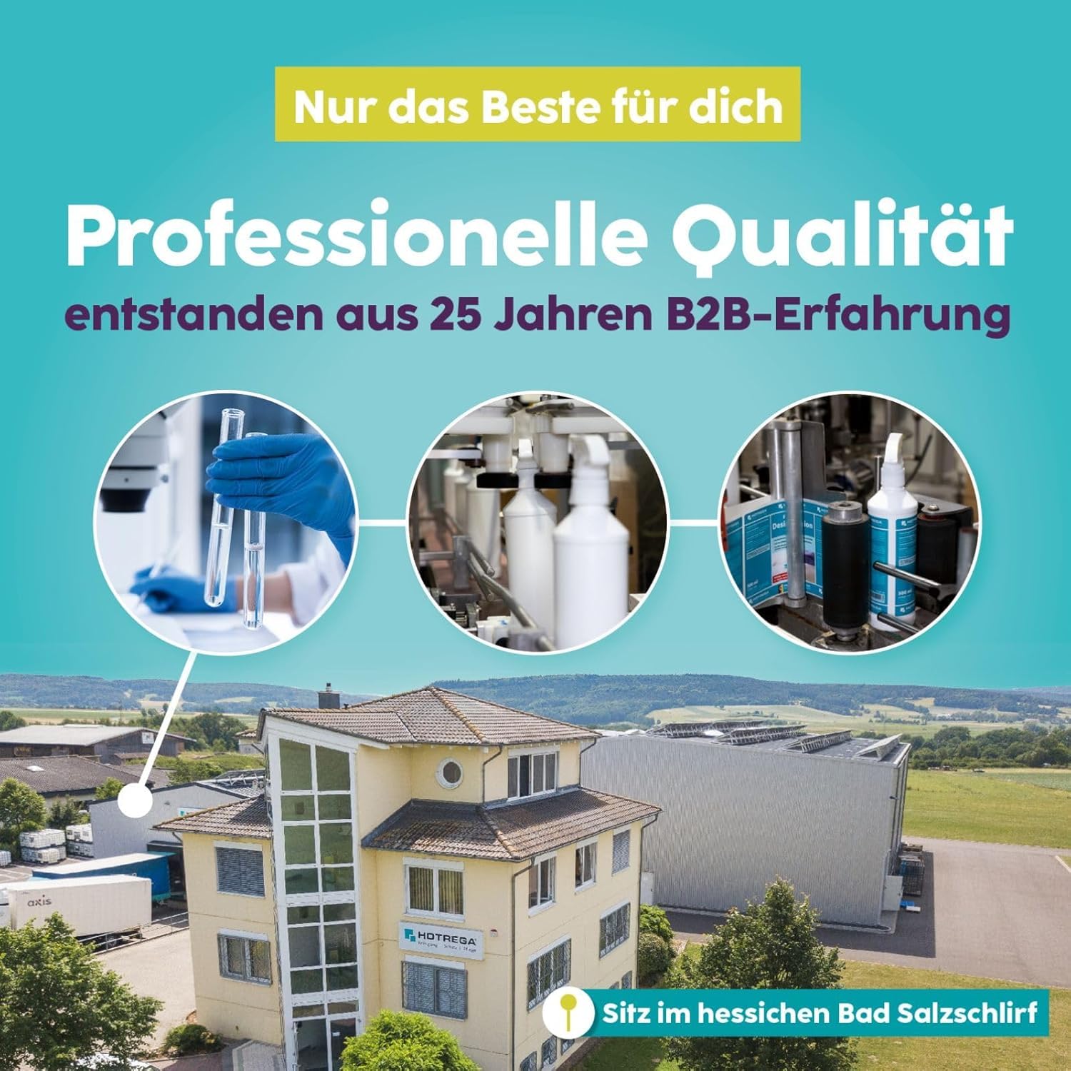 HOTREGA Kaminscheibenreiniger – professionelle Qualität aus 25 Jahren Erfahrung