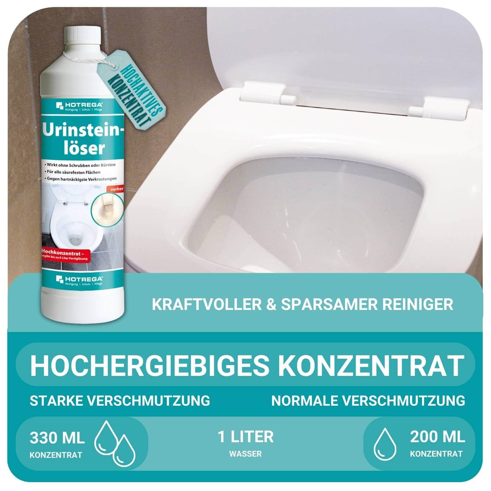 HOTREGA Urinsteinlöser hochergiebiges Konzentrat zum Verdünnen