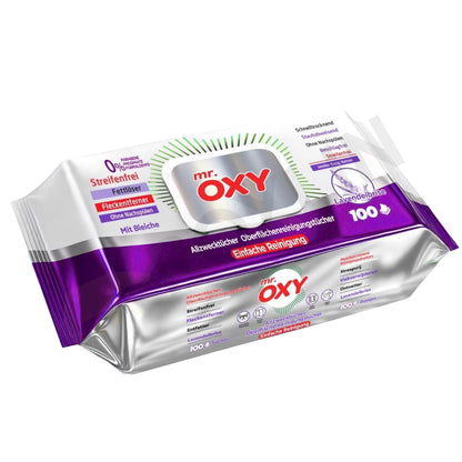 Mr. OXY Maxima Allzweck-Reinigungstücher Packung, 100 Stück