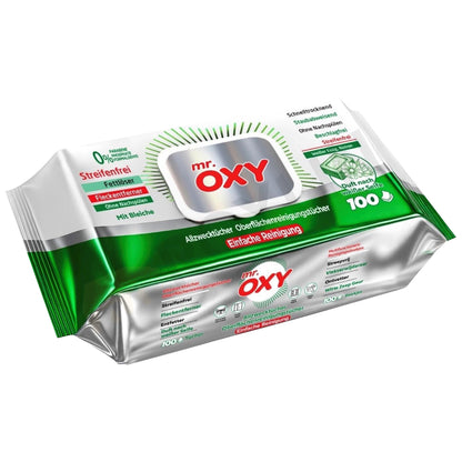 Mr. OXY Maxima Allzweck-Reinigungstücher Packung der grünen Serie, 100 Stück