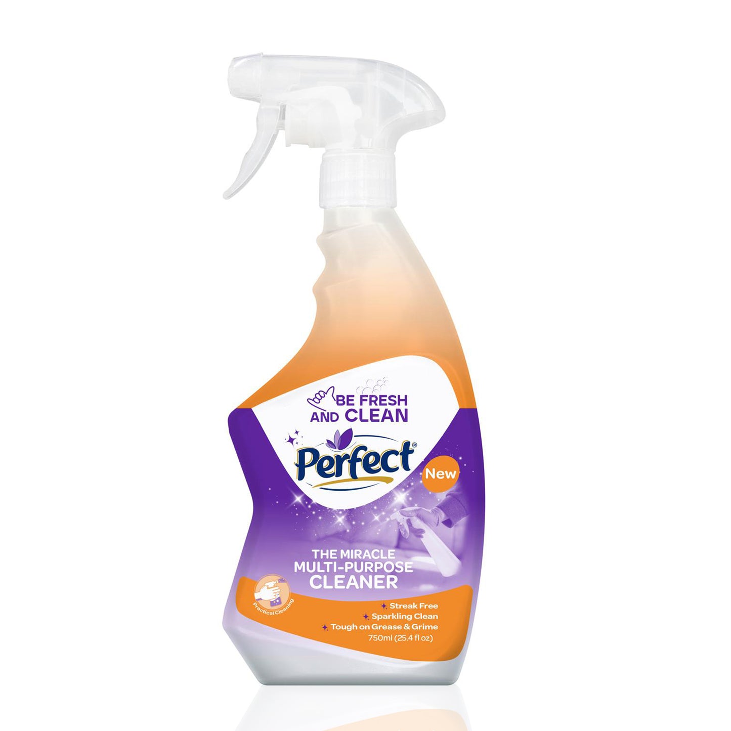 Perfect Miracle Multi-Purpose Cleaner 750 ml Sprühflasche, Allzweckreiniger