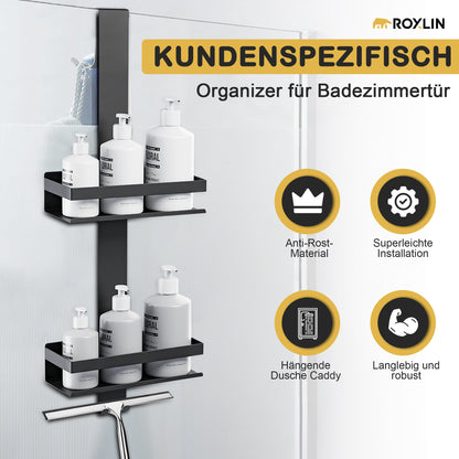 Roxlin Duschablage als kundenspezifischer Organizer für das Badezimmer