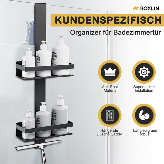 Roxlin Duschablage als kundenspezifischer Organizer für das Badezimmer