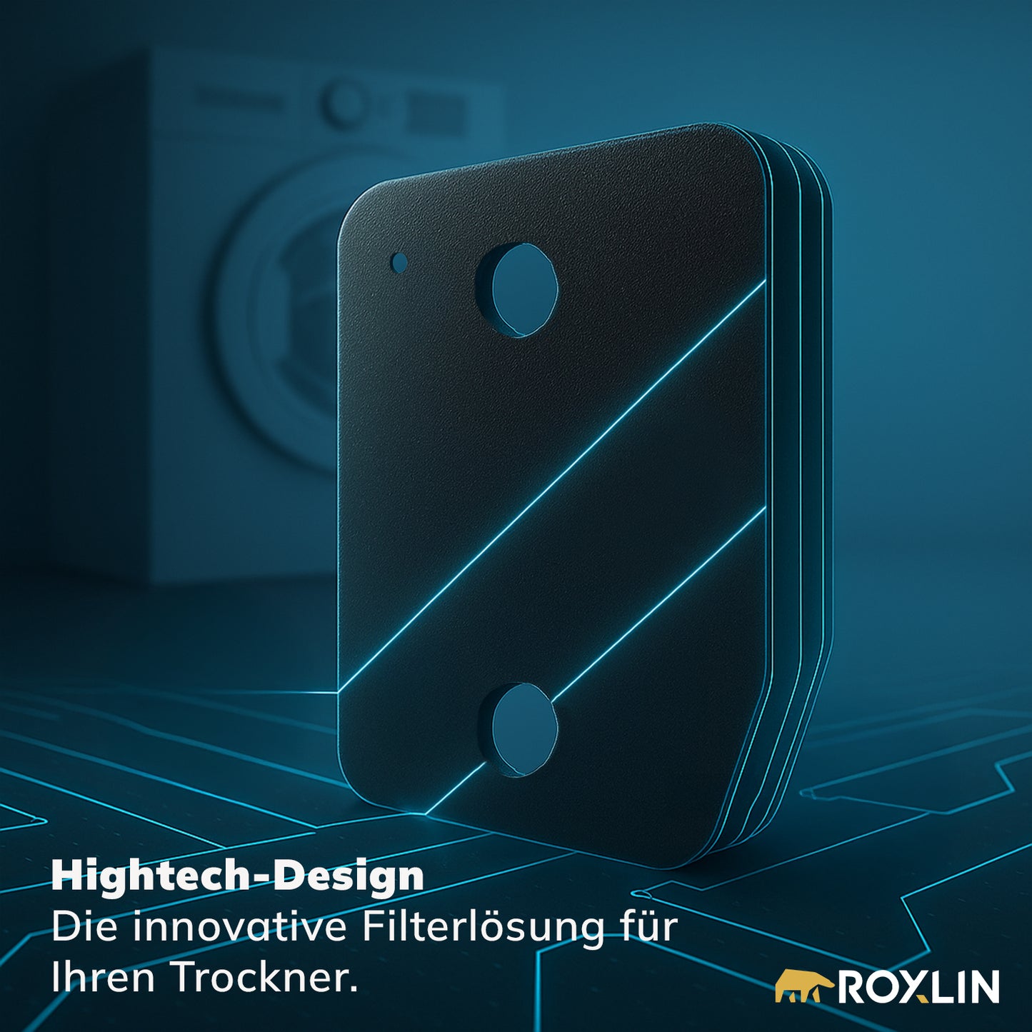 Roxlin Filter passend für Miele T1 im Hightech-Design für langlebige Filterung