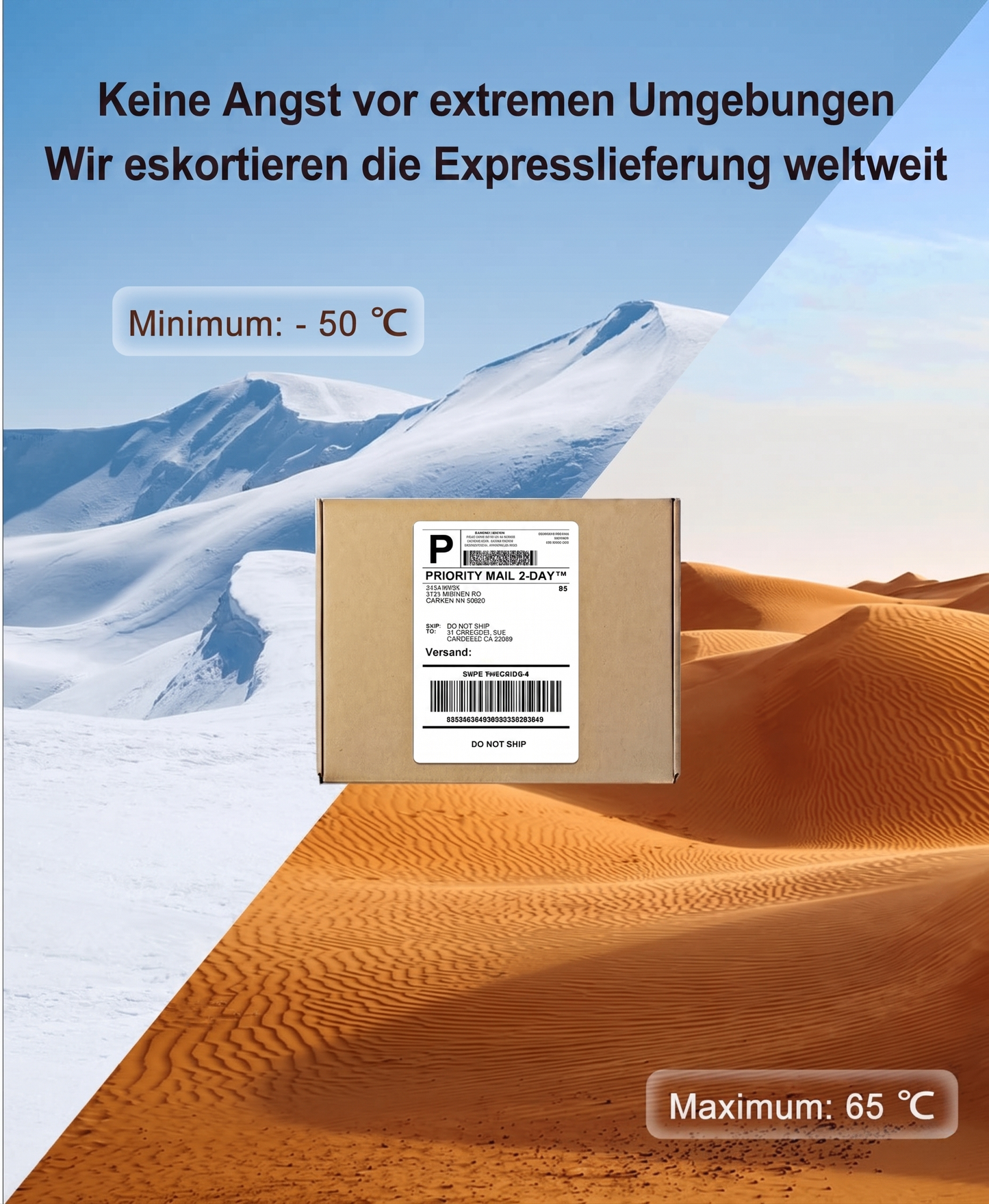 Roxlin Thermo-Versandetiketten – kein Ärger mit Folie, kompatibel mit Versandanbietern