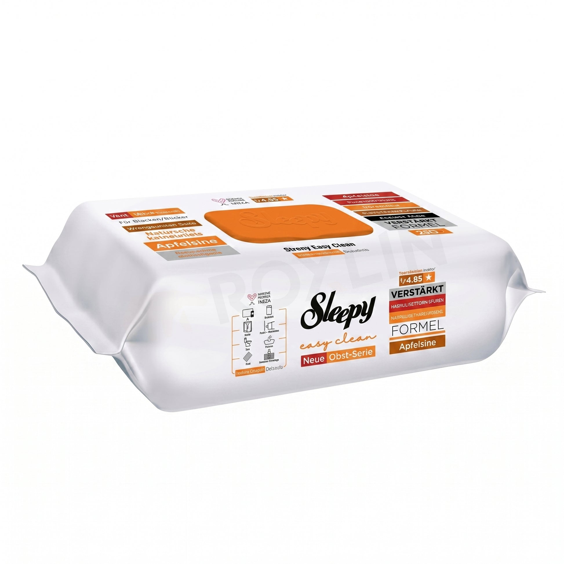 Sleepy Reinigungstücher Fruchtserie, einzelne Packung
