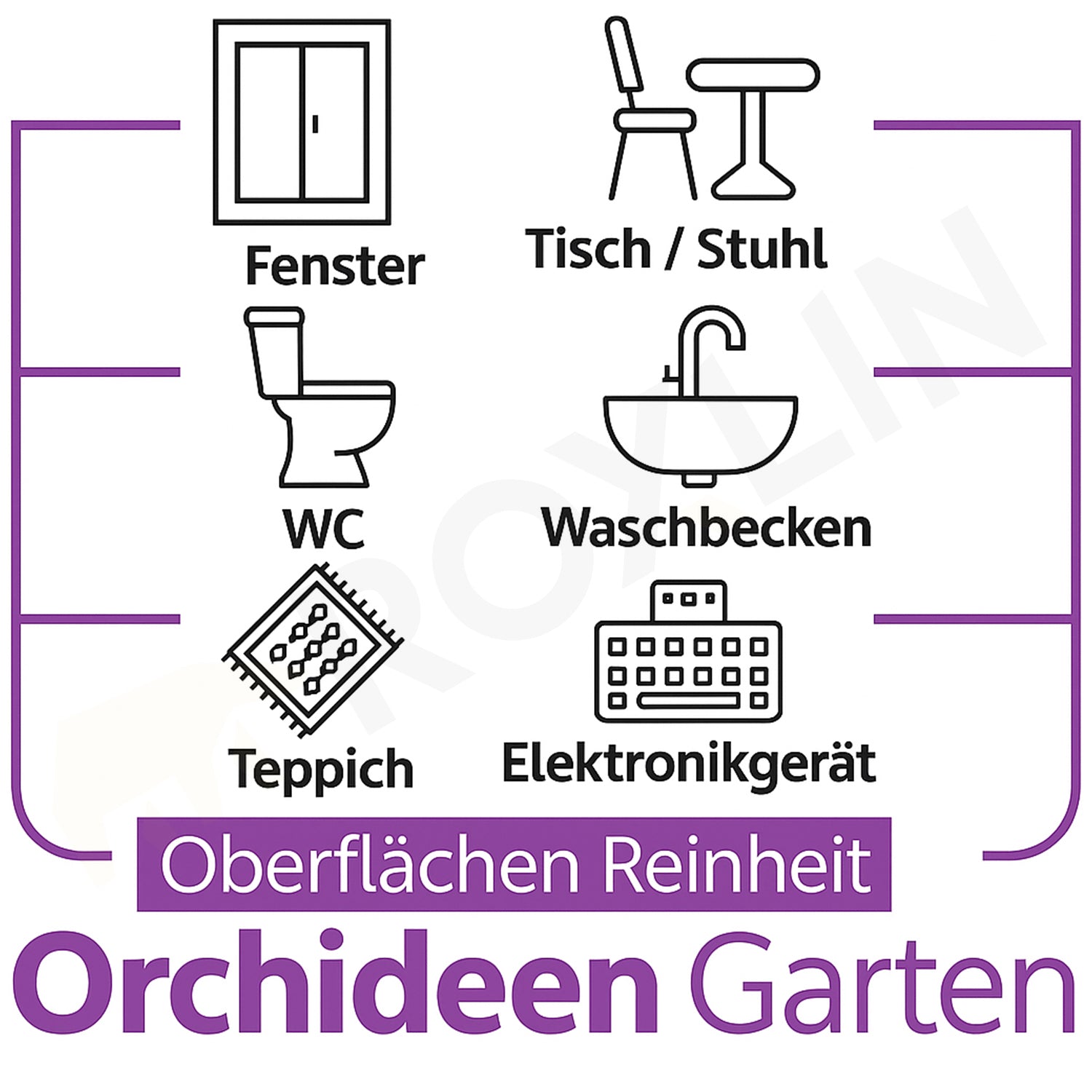 Sleepy Reinigungstücher Orchideen Garten – Oberflächenreinheit für Bad, Küche und mehr