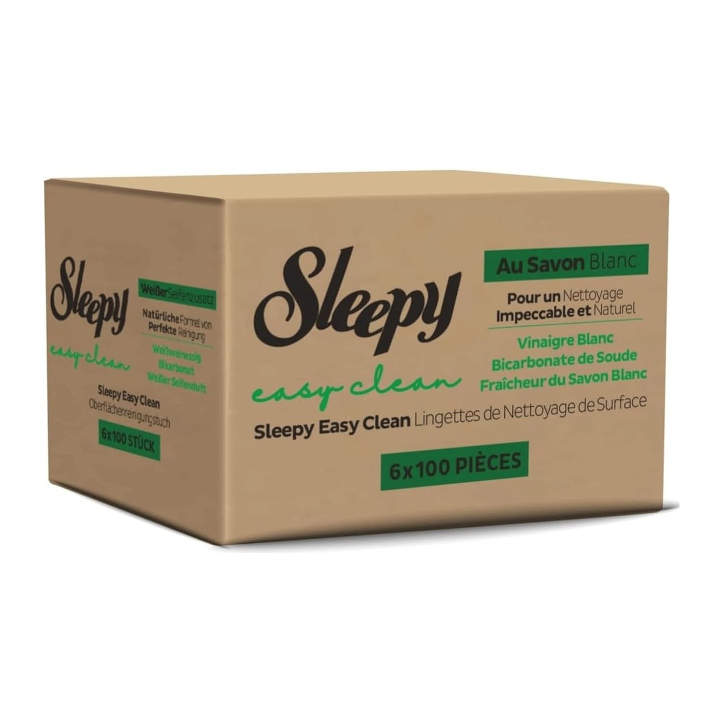 Sleepy Versandkarton mit Allzweck-Feuchttüchern
