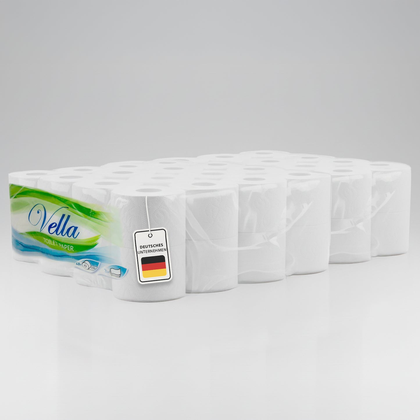 Vella Premium Toilettenpapier 3-lagig, Vorratspack