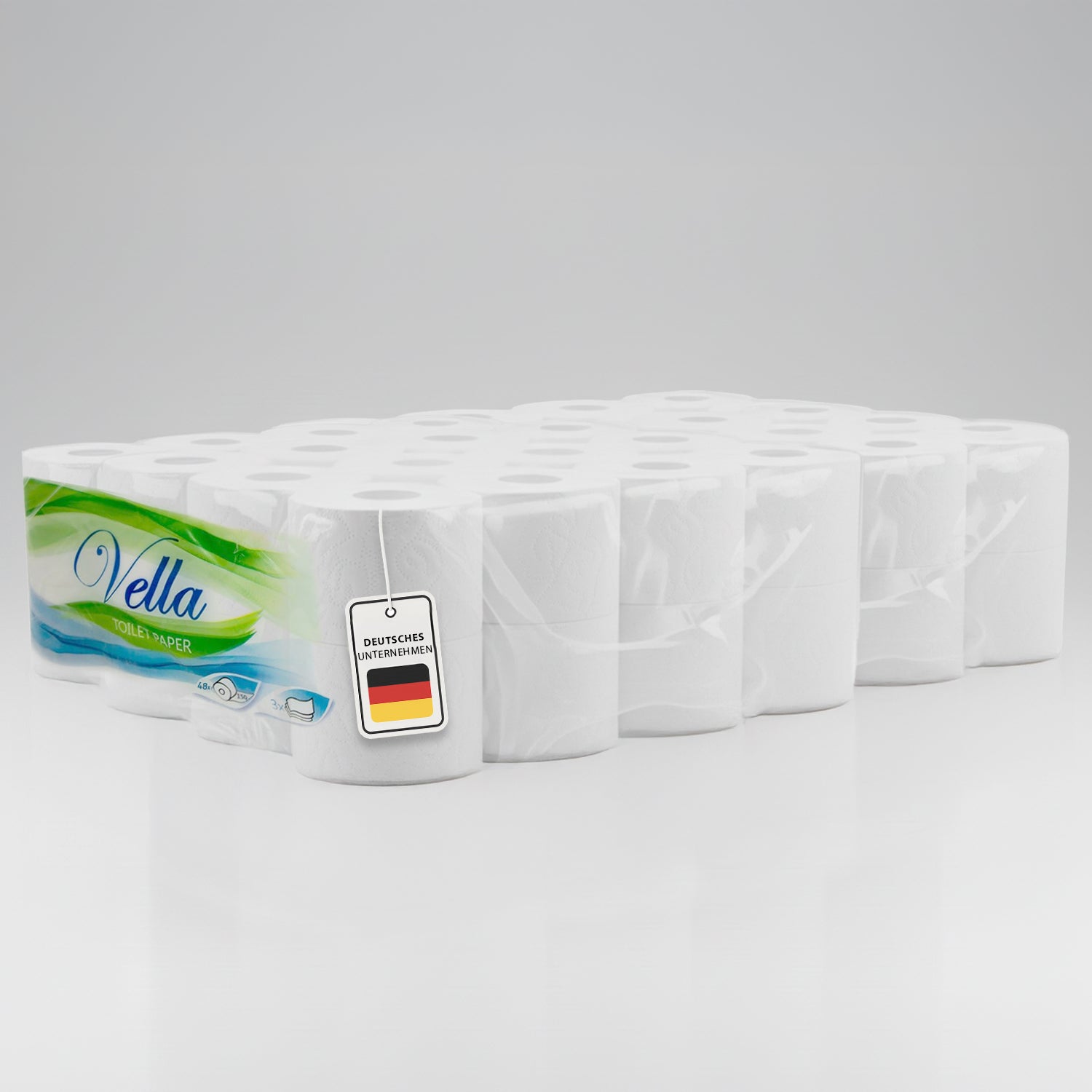 Vella Premium Toilettenpapier 3-lagig, Vorratspack